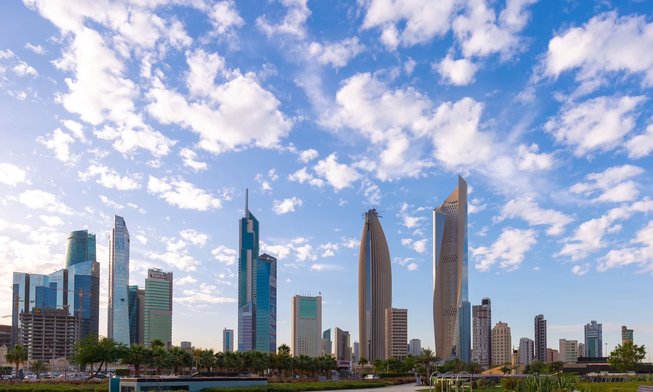 Kuwait city and work destination